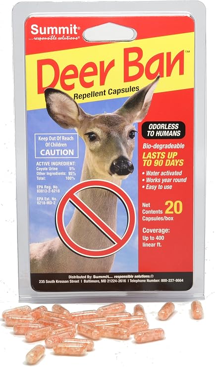 Summit...Responsible Solutions 20 Count Deer Ban Repellent Capsules