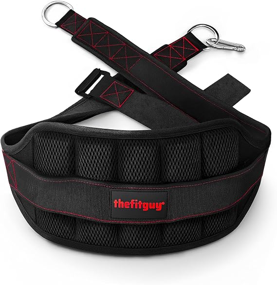 THEFITGUY Original Belt Squat Belt for Rack Attachments & Squat Machines