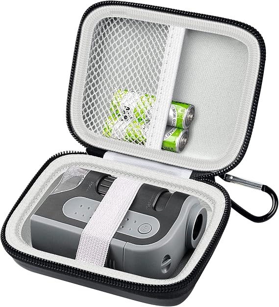 Microscope Case for Carson MicroBrite Plus 60x-120x LED Lighted Pocket Microscope, Storage Holder for LAKWAR/for BEBANG Portable Handheld Mini Kids Microscopes - Box Only - Grey