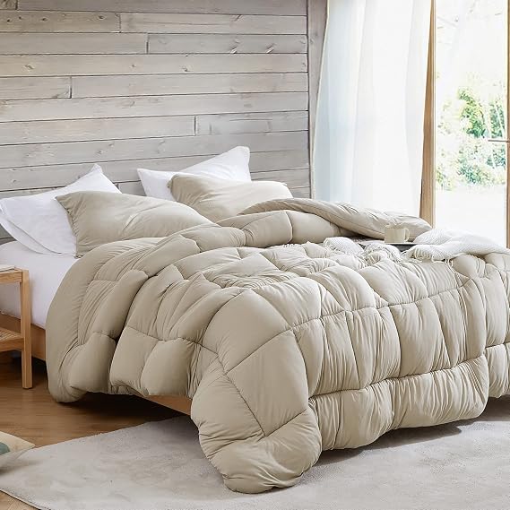Byourbed Summertime - Coma Inducer Oversized Full Comforter - Cement Taupe