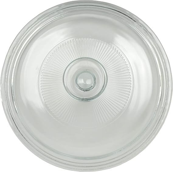 CorningWare G-5C 1.5Qt Fluted Round Glass Replacement Lid
