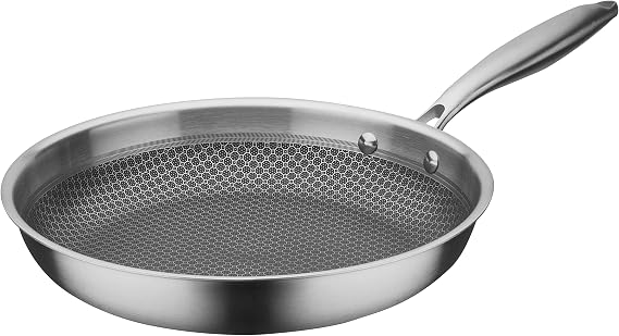 GSW Inoxxa Professional Tri Ply 28 cm Frying Pan with Nonstick Coating