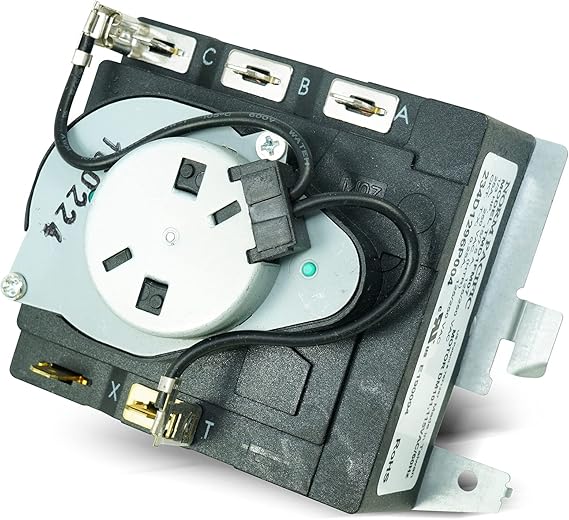 WE4M532 OEM Timer for GE Dryer WE04X25280 WE4M362 WE04M0532, 234D2377P005, 234D1296P004, TMD1FM07