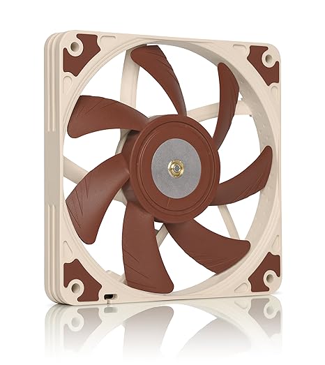 Noctua NF-A12x15 PWM, Premium Quiet Slim Fan, 4-Pin 120x15mm, Brown