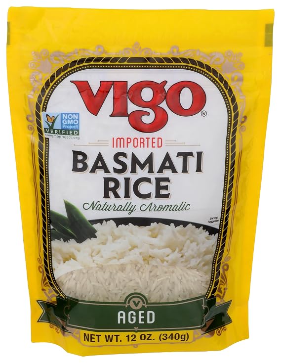 Vigo, Rice Basmati, 12 Ounce