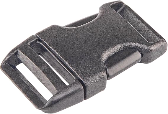 National Molding 25-1 Inch Duraflex Stealth Plastic Buckles