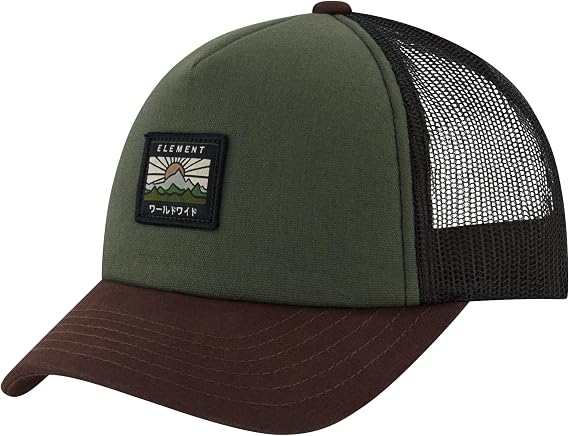 Element Unisex Adult Trucker Hat, Adult Baseball Cap with Curved Brim