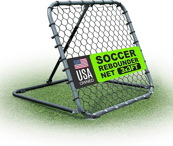 QuickPlay Pro Rebounder - Football Passing & Volley Trainer