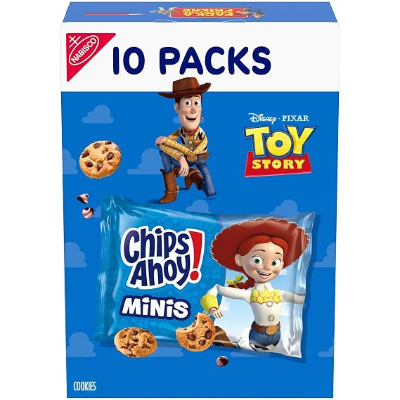 CHIPS AHOY! Mini Original Chocolate Chip Cookies, 10 Snack Packs