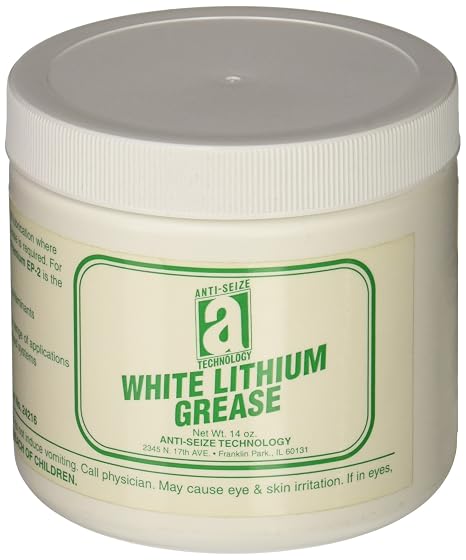 ANTI-SEIZE TECHNOLOGY 24216 Lithium Grease, Lithium Complex, 14 oz Can, White