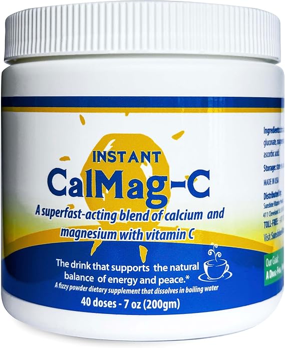 Instant CalMag-C Fast-Absorbing Calcium & Magnesium for Calm + Better Sleep