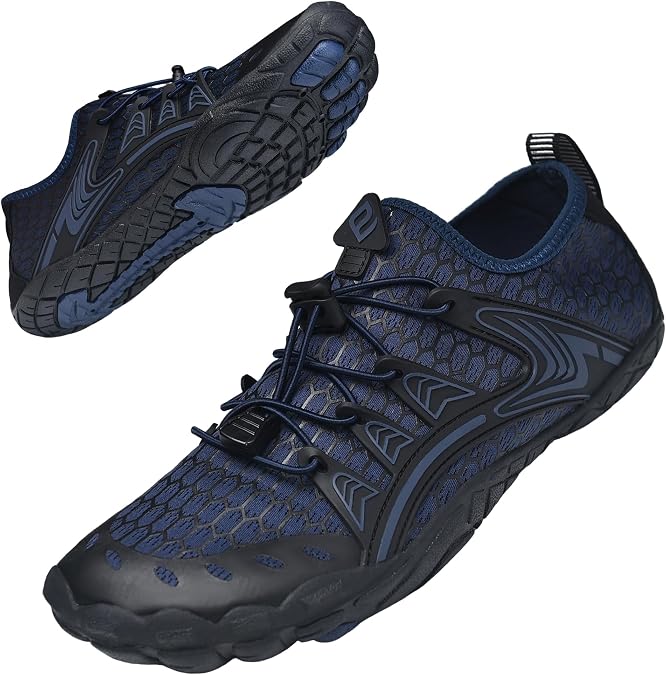 Water Shoes Womens Mens, Barefoot Quick-Dry Aqua Shoes for Outdoor Swimming, Running, Training, Surfing, Hiking and Kayaking
