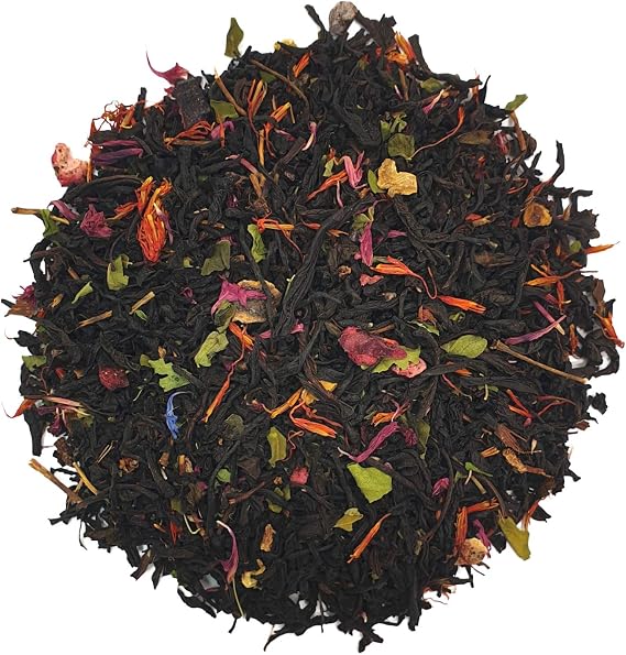 Simpli-Special Black Forest Gateau | Black OP Loose Leaf Tea Sourced from Sri Lanka | Naturally Flavoured with Real Fruits | Pomegranate Cherry and Cranberry | Hot & Iced | 100g in Resealable Pouch