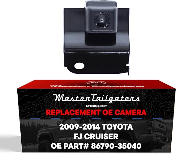 Master Tailgaters Replacement for Toyota FJ Cruiser (2009-2014) Backup Camera OE Part # 86790-35040
