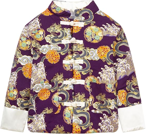 Mud Kingdom Little Boys Tang Jacket Chinese New Year Traditional Retro