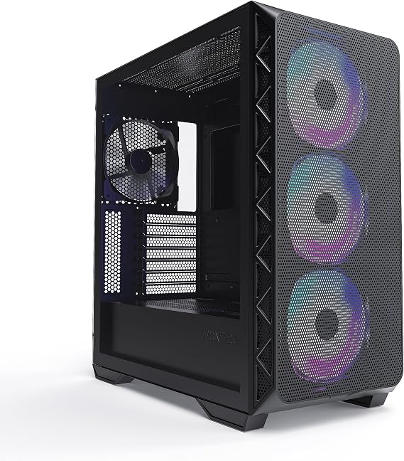 MONTECH AIR 903 MAX High Airflow E-ATX PC Case, 4x140mm PWM Fan, Black