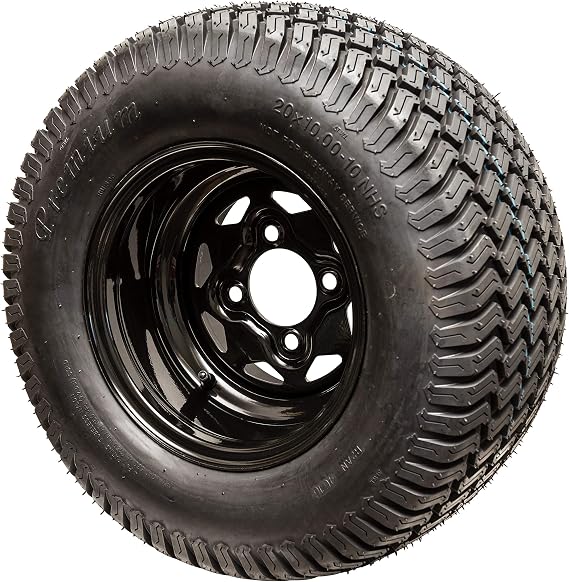 Swisher 18784 Replacement 20x10-10 Tire/Wheel for Select Zero Turn Mowers