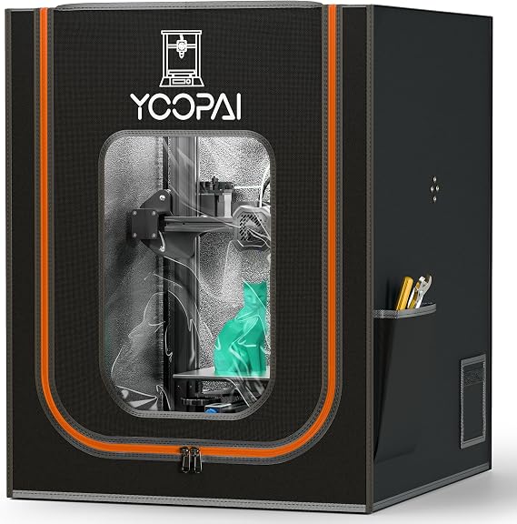 YOOPAI 3D Printer Enclosure Constant Temperature Fireproof Dustproof | Cover for Creality Ender 3 V3 SE/KE/Ender 3/Ender 3 Pro/Ender 3V2/Ender 3S1/Neo/Anycubic Elegoo