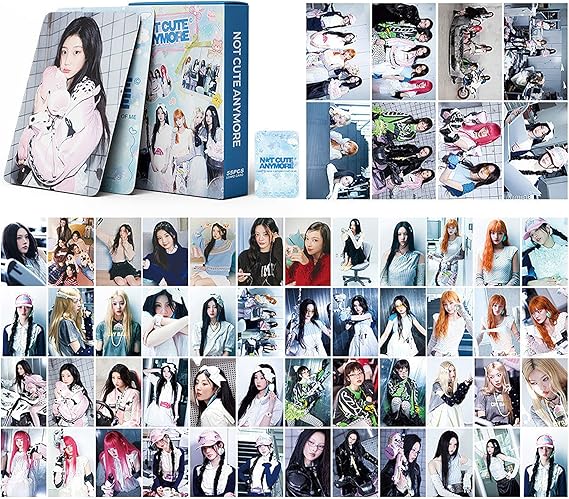 MXP 55pcs ILLIT Postcards bomb album Cards Do the Dance Merchandise Photocards MOKA Lee Won-hee LOMO cards for fans