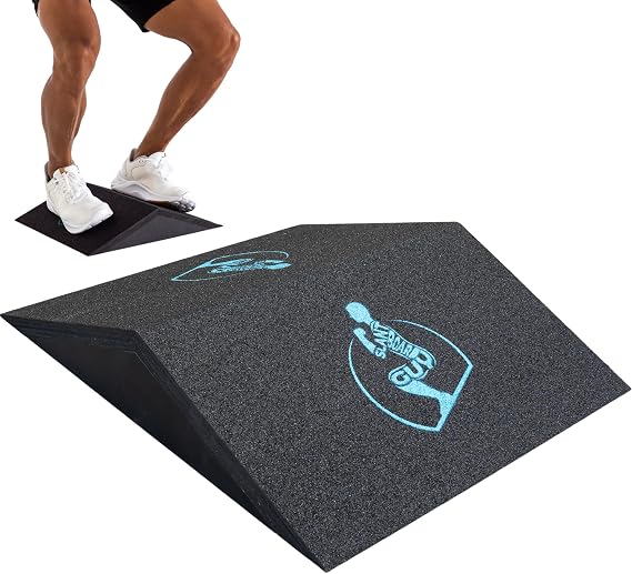 Slant Board Guy - Slant Board for Squats, Wooden Squat Board with Non-Slip Surface,Perfect for Knees Over Toes - Patent Pending Design