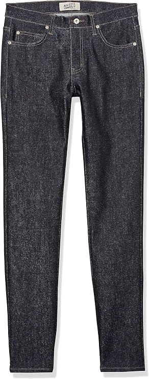 Naked & Famous Denim Mens Men's Super Guy Slim Fit Jeans in Blue Comfort Stretchjeans
