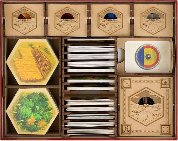 TowerRex Organizer for Catan, Board Game Storage