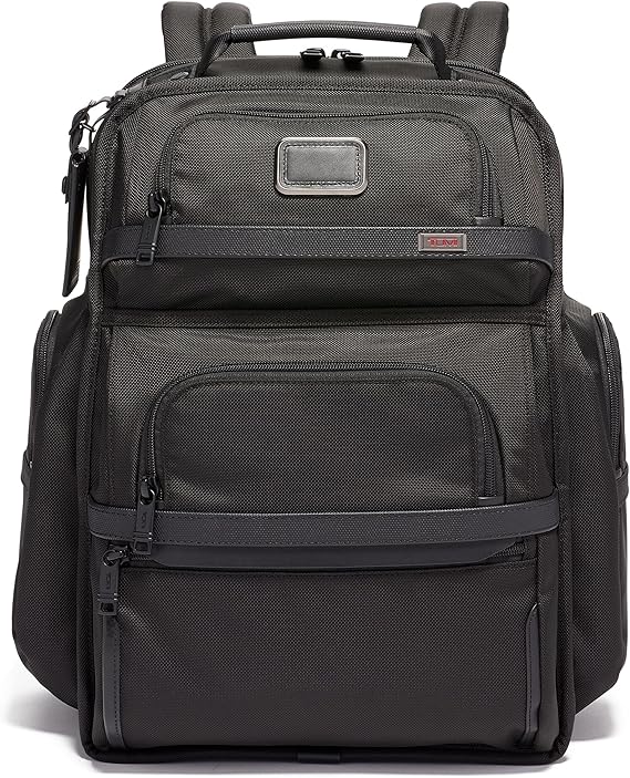 TUMI Alpha Brief Pack, Fits Up to 15" Screen, Black