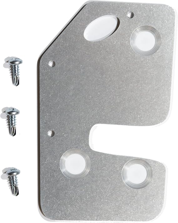 CS Works Door Latch Repair & Reinforcement Plate fits Jeep Cherokee (XJ) 97-01 LEFT/DRIVER