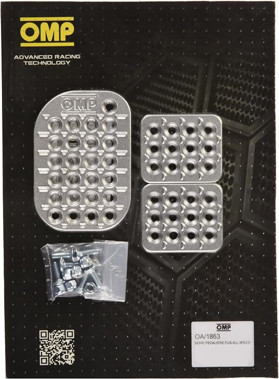 OMP OMPOA/1863 Aluminium Pedals in September
