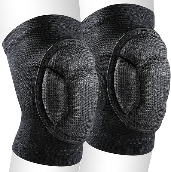 Telvesse Deluxe Unisex Voleybol Dizliği Darbe Emici Sünger Basketbol Dizlik Bisiklet Spor Dizliği Medium