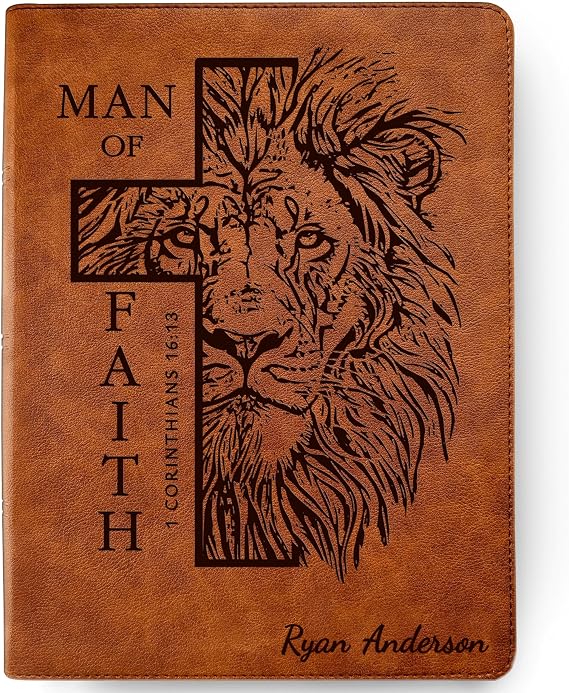 Personalized Bible for Men, CSB Wide-Margin, Customized Bible for Men Name Engraved, Christian Standard Bible, Bibles for men, Bible gifts for men