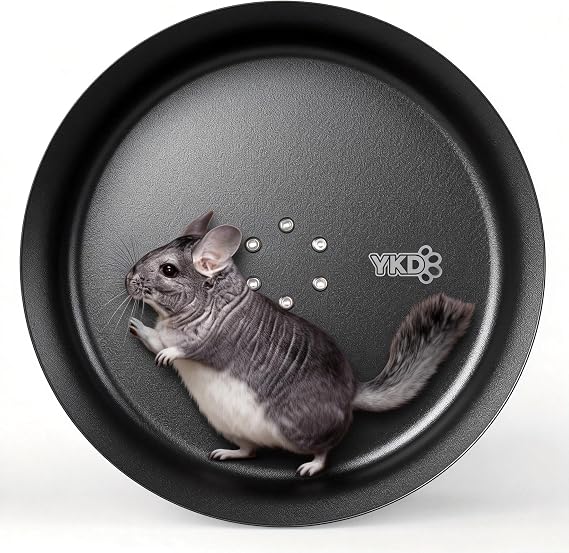 15" Aluminum Alloy Silent Chinchilla Exercise Wheel