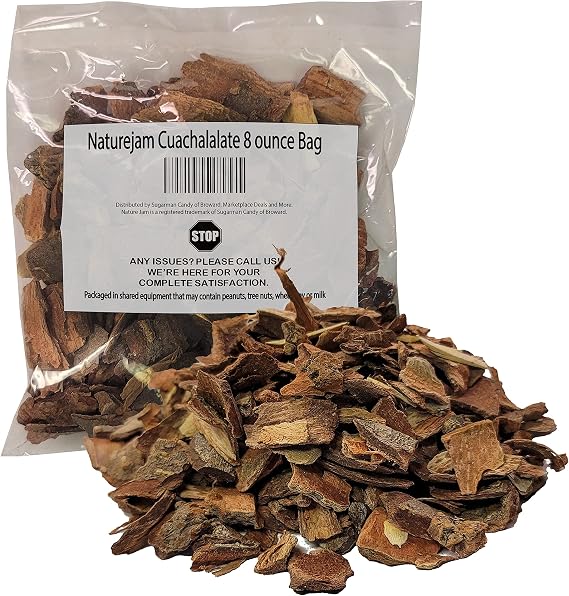 Naturejam Cuachalalate 8 Ounce Bag-Stomach Ulcer & Digestive Discomfort Help-100% Natural Wildcraft-No Processing aka Juliana Adstringens