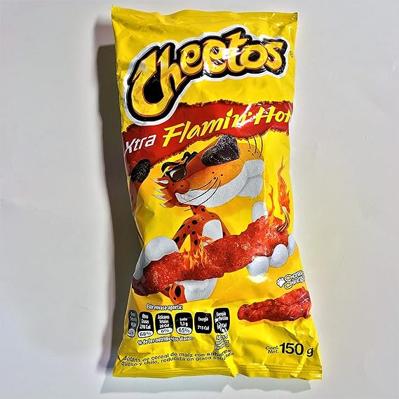 Sabritas Botanas Mexicanas (Cheetos Xtra Flamin Hot, Big)