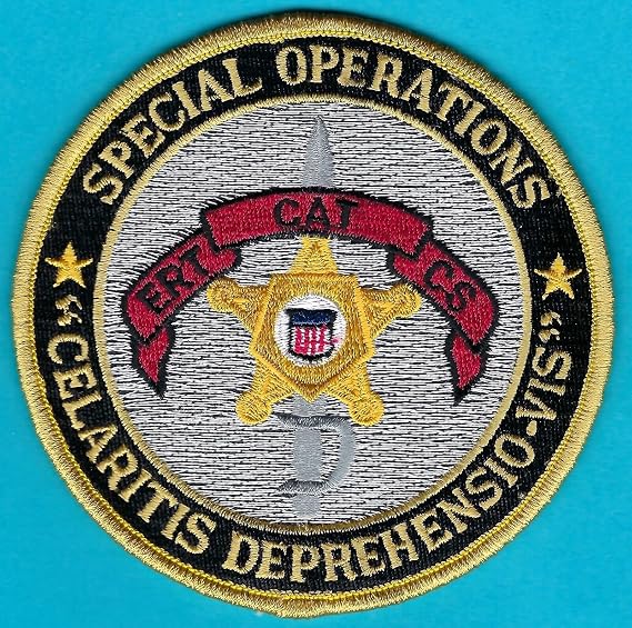 Embroidered Patch - Patches for Women Man - U.S. Secret Service Special Operations Division Patch