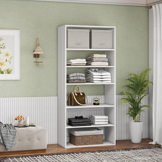 Modern Closet System for Walk In Closets, Built In Organizer Shelving Units, Modular Storage Solutions, Wall Mount Closet Organization Systems