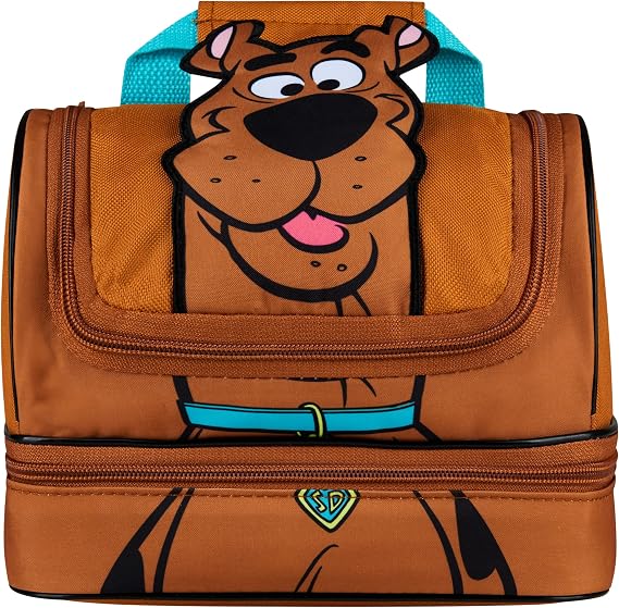 Get Trend Scooby Doo Kids Insulated Lunch Bag with Dual Compartments