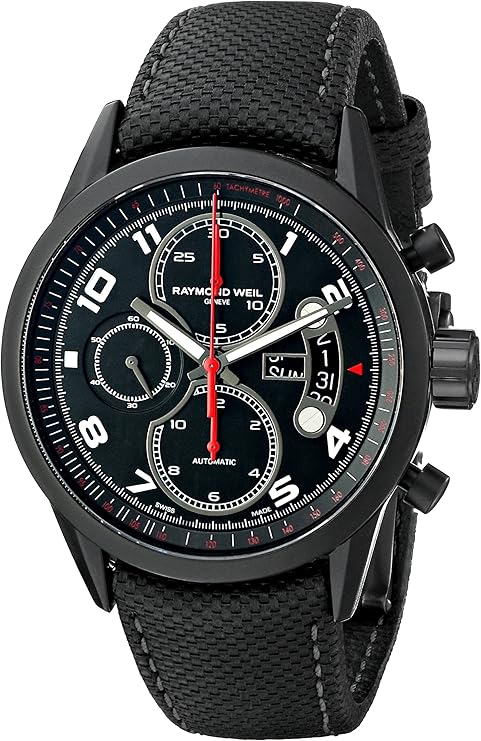 Raymond Weil Men's 7730-BK-05207 Stainless Steel Automatic Watch