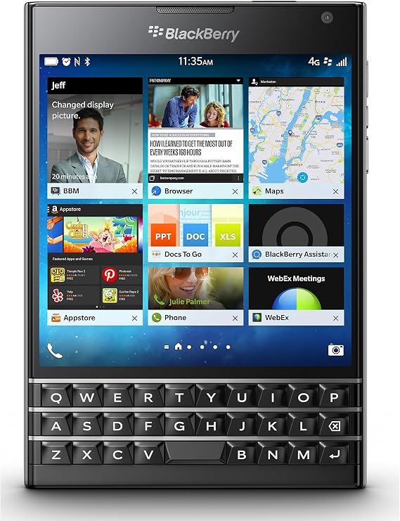 BlackBerry Passport 32 GB SIM-Free Smartphone - Black
