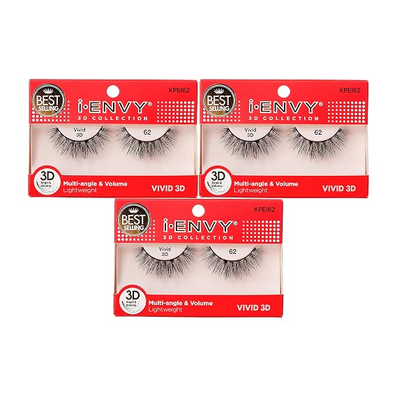 i-ENVY 3D Collection Multi-angle & Volume Lightweight Vivid 3D (KPEI62)
