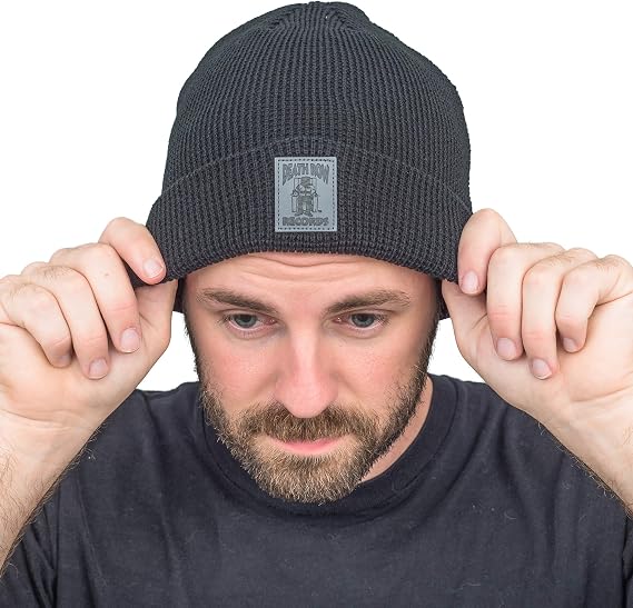 Ripple Junction Death Row Records Black Beanie Hat
