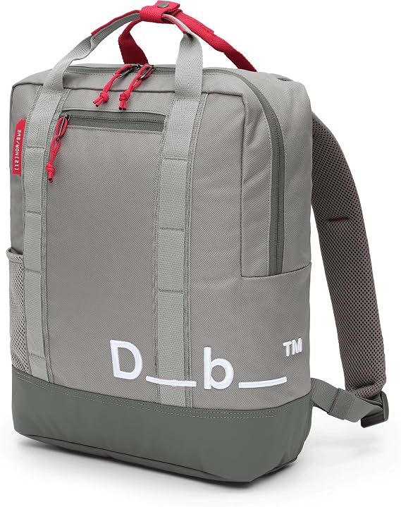 Db Journey Hauler Backpack - Small Backpack with Laptop Compartment for Work & Everyday, Water Bottle Holder, Heavy Duty & Lightweight, 15L - Basil Green