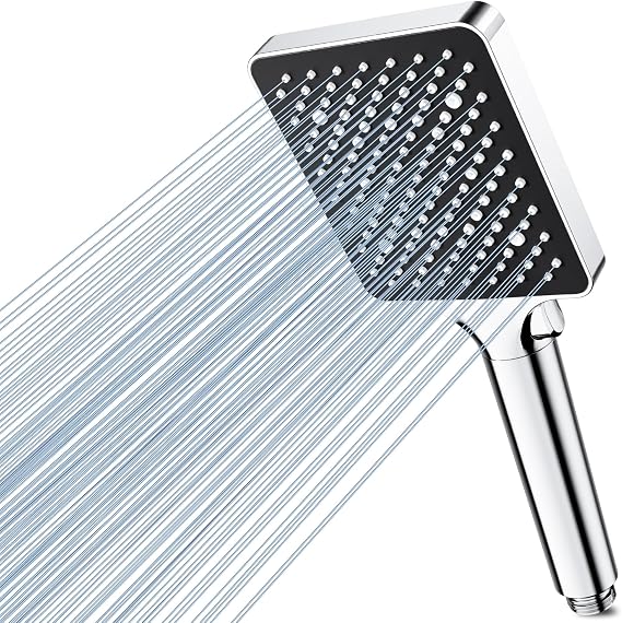 Magichome High Pressure Shower Head with 6 Spray Modes, Chrome Finish