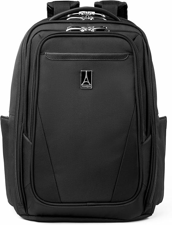 Travelpro Maxlite Travel Laptop Backpack, Black, 18-Inch | Fits Up to 16-Inch Laptop & 11-Inch Tablet, Water-Resistant & Lightweight for Work, Everyday Carry for Men & Women