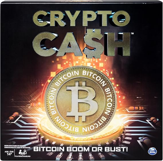 Crypto Cash Game, Fast-Paced Bitcoin Betting Game for Teens and Adults Aged 14 and Up