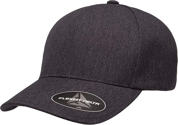 Flexfit Men's One Size Delta Seamless Cap, Maroon, Large-X-Large