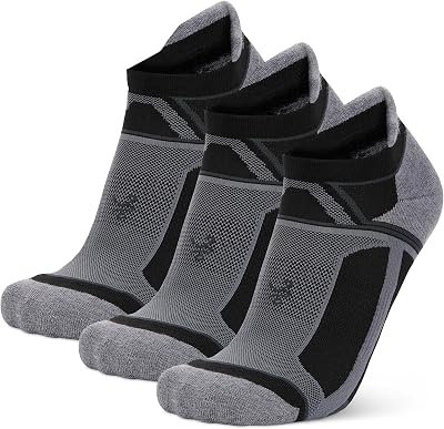 Balega Hidden Contour Performance No Show MultipacksBundles Athletic Running Socks for Men and Women