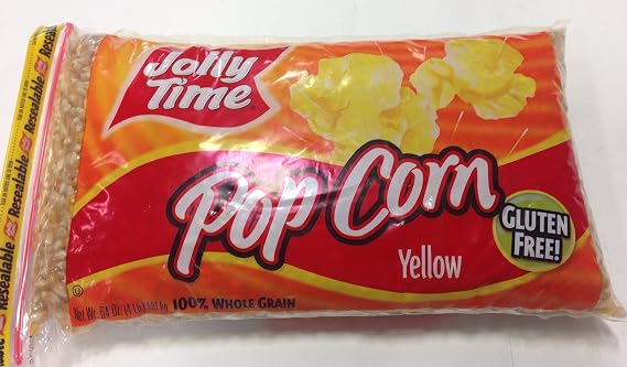 Jolly Time Yellow Popcorn - 4 LB Bag