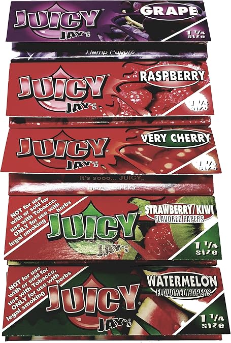 Juicy Jay's Rolling Papers Fruit Pack (Various Flavors)