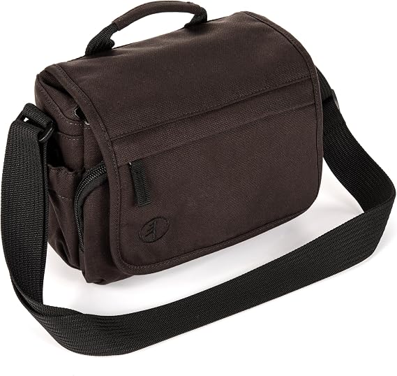 Tamrac Apache 2.2 Camera Bag for Photographers, Camera Case for Photography Accessories, Shoulder Bag for Compact DSLR and Mirrorless Cameras, Crossbody Camera Bag Black